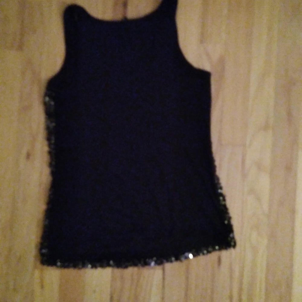 Black sequins Express tank top - Picture 8 of 8